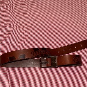 Mississippi State Leather Belt